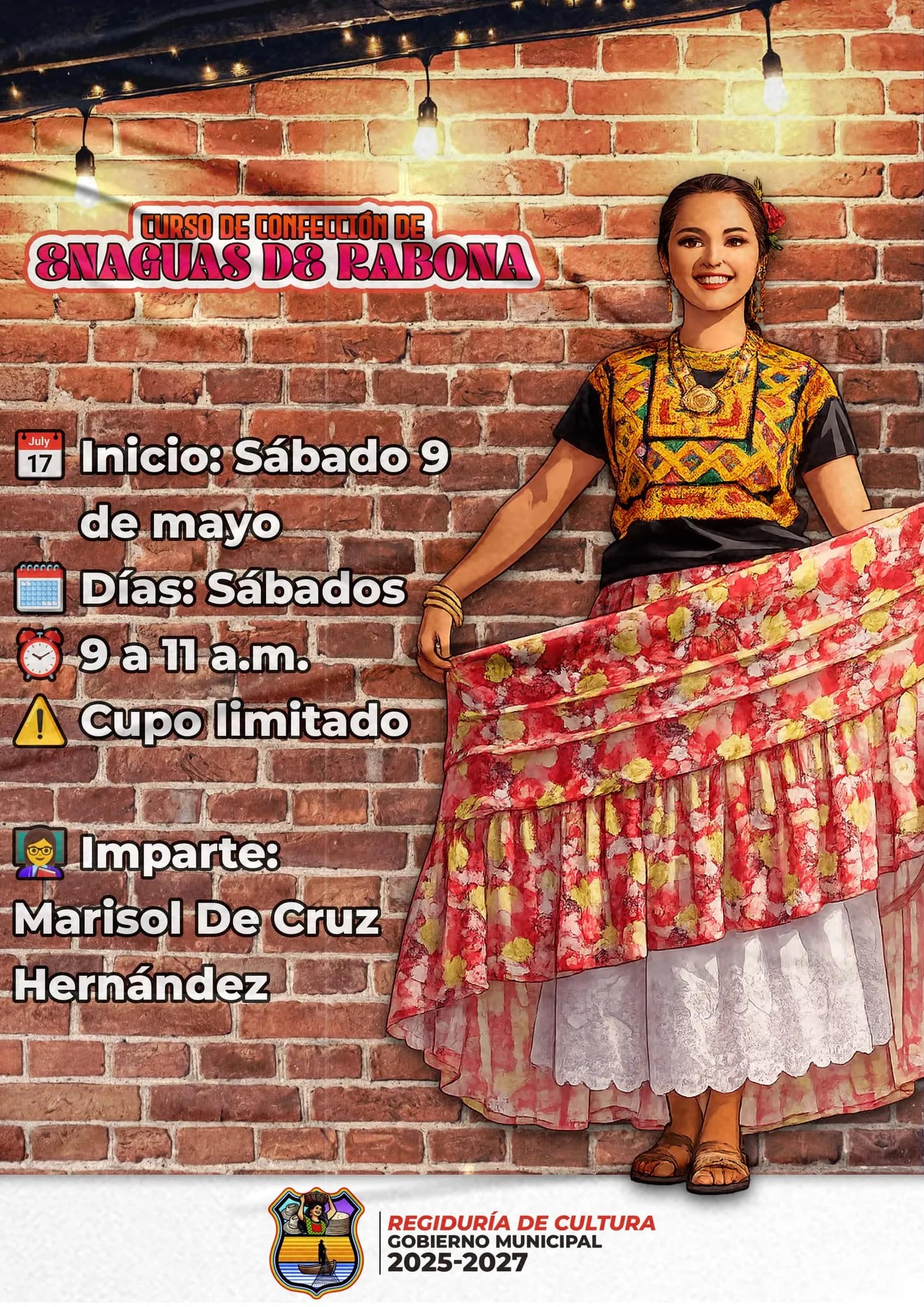 Aprende y preserva nuestras tradiciones: Curso de Enaguas de Rabona