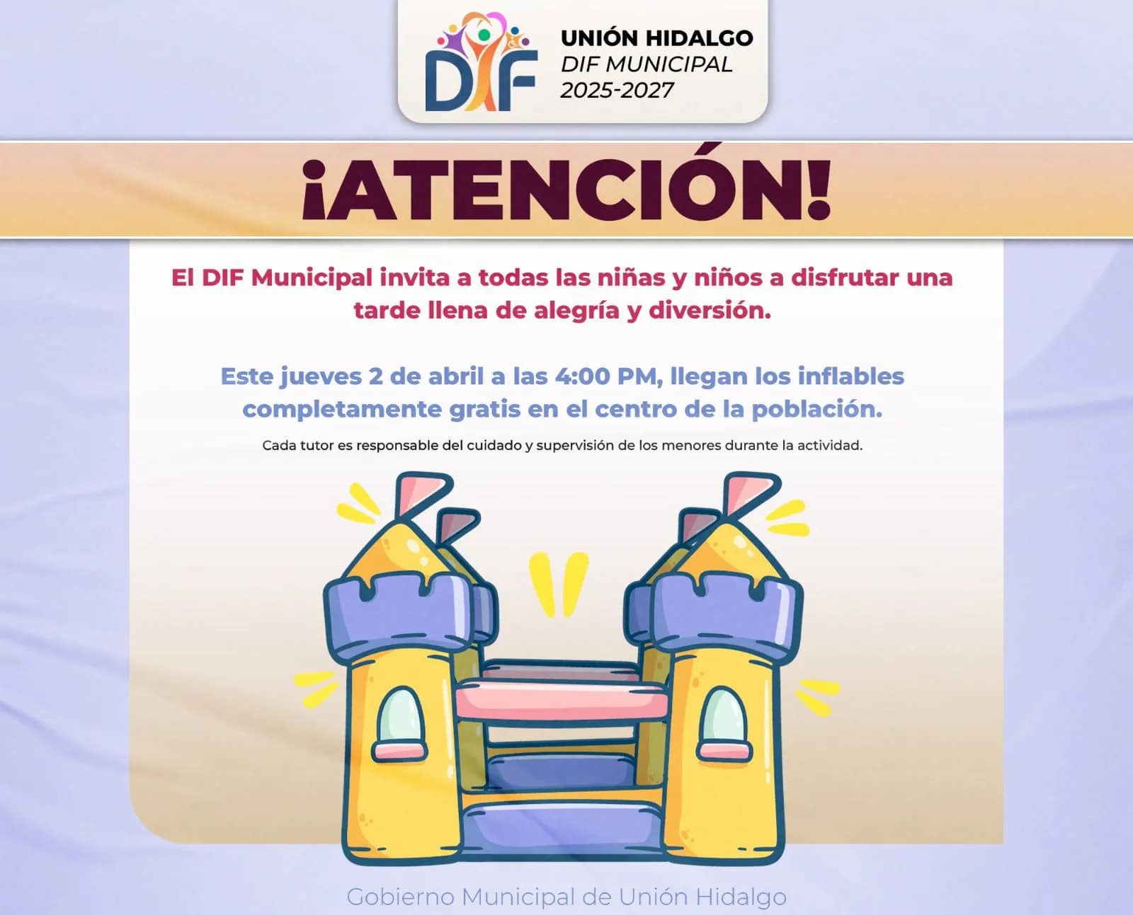 ¡Inflables gratis para disfrutar en grande!