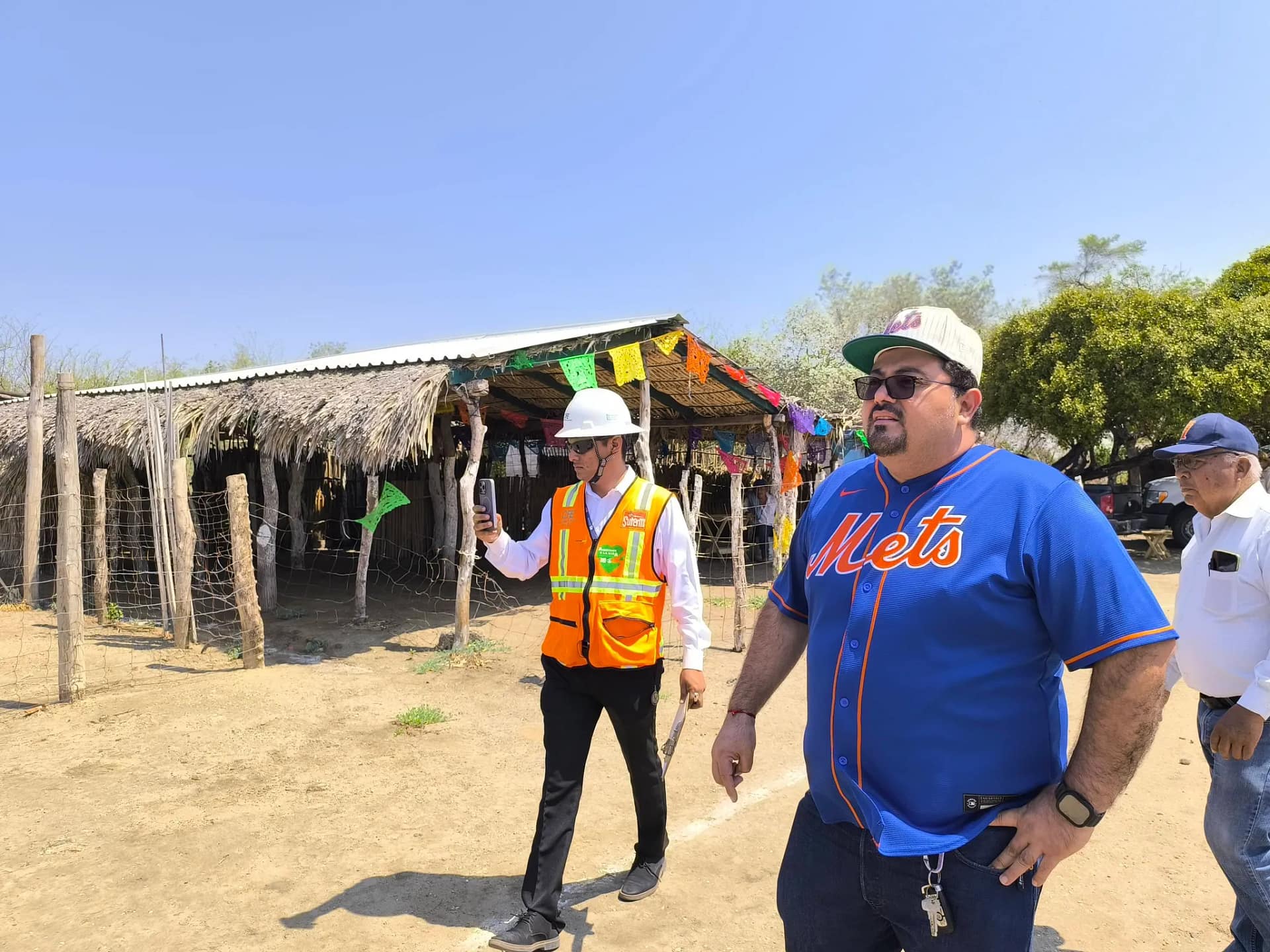 Realizan recorrido técnico para proyecto de electrificación en Playa Unión